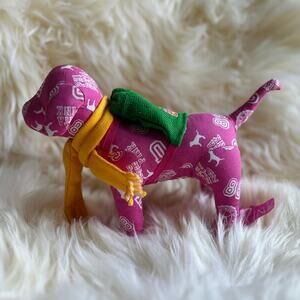 Victoria's Secret PINK | Varsity Sweater Scarf Dog | VS 2007 Retired Plushie